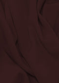 Maroon 60" (150cms) Sienna Crepe Plain Dyed Luxury Soft Feel Fabric Dress/craft/fashion