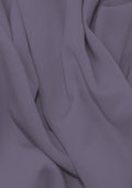 Mauve 60" (150cms) Sienna Crepe Plain Dyed Luxury Soft Feel Fabric Dress/craft/fashion