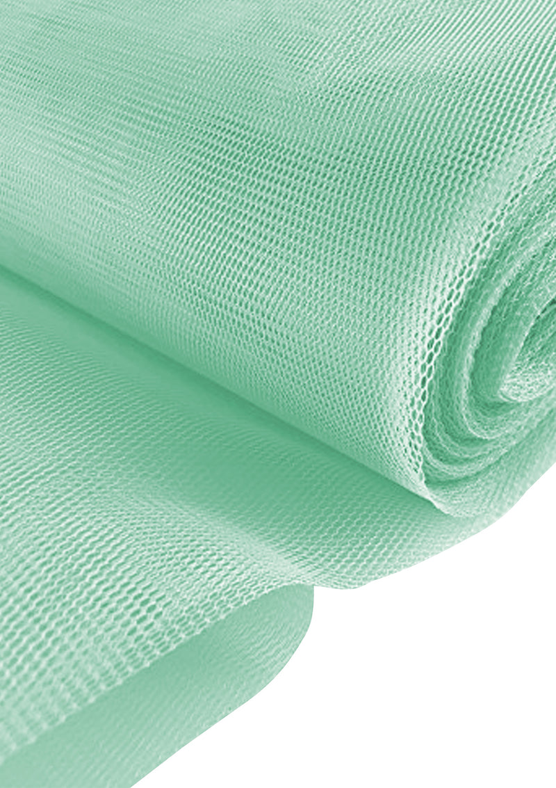 Mint Green Dress Net Fabric Tulle Mesh 60" Stiff Bridal Dress Gown Tutu Per Metre