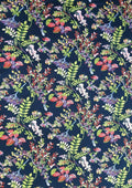 100% 45"Craft Cotton Poplin Berry & Leaves Print D#222