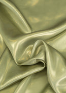 60" Shimmer Foil Satin Fabric Nice Drape/Flow Dress Decoration Scrunchies