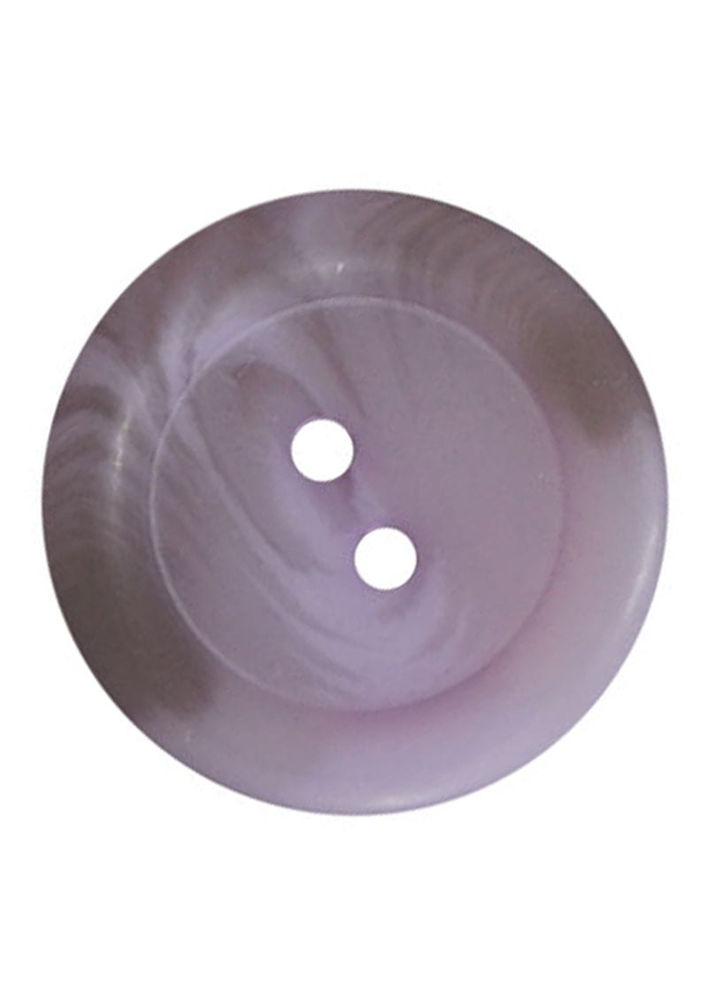 Two Hole Pearlised Circle Button Size 18