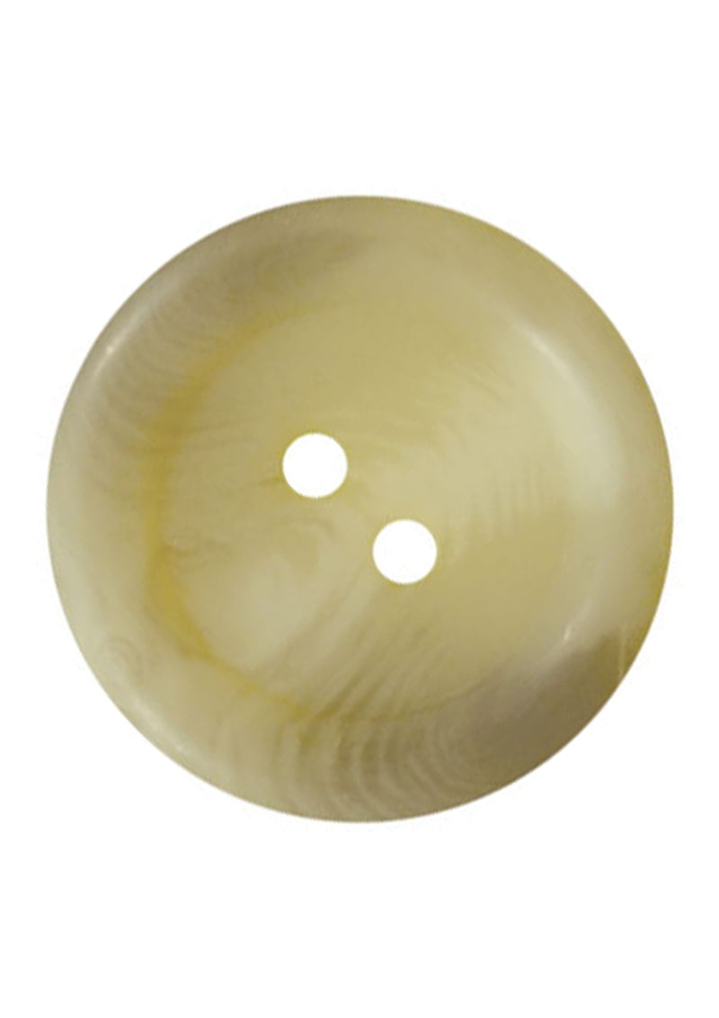 Two Hole Pearlised Circle Button Size 18