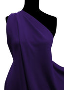 Viscose Dress Fabric Purple 56" Wide Luxury Non Stretch Dressing Crafting Material