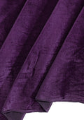 Soft Velvet Fabric Luxury Soft Touch Velour 60" Plain Dyed Spandex 1-Way Stretch