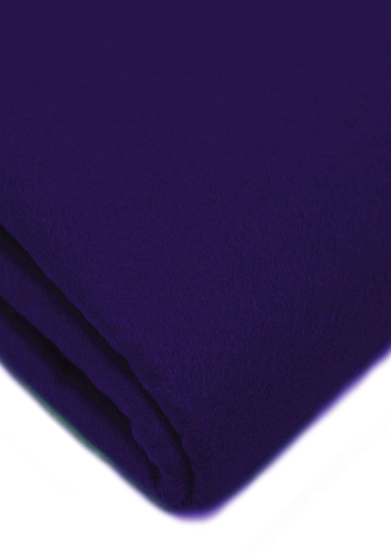 Purple Felt Fabric 60" (150cms) Extra Wide 1-2mm Thick for School Projects. Sewing, Decoration, Craft Supplies, Table Cover & Art Projects