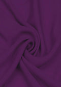 Purple 60" Luxury Soft Touch Florenza Crepe Fabric Dress & Craft Non Stretch