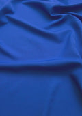 Royal Blue Crepe Dress Fabric Soft Touch Multiversatile Use Linings/craft/ 44/45"