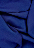 Georgette Chiffon Fabric Royal Blue 60" Wide Plain Crepe for Decoration,Event & Dress