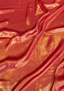 Red 60"  Luxury Shimmer Foil Satin Fabric Nice Drape/Flow Dress Decoration