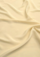 Crepe De Chine Dress Fabric Sand Silky Plain Dyed Oeko-tex 44/45" Wide Craft