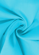 Sky Blue Cotton Fabric 100% Cotton Poplin Plain  Oeko-Tex Certified Fabric for Dressmaking, Craft, Quilting & Facemasks 45" (112 cms) Wide Per Metre