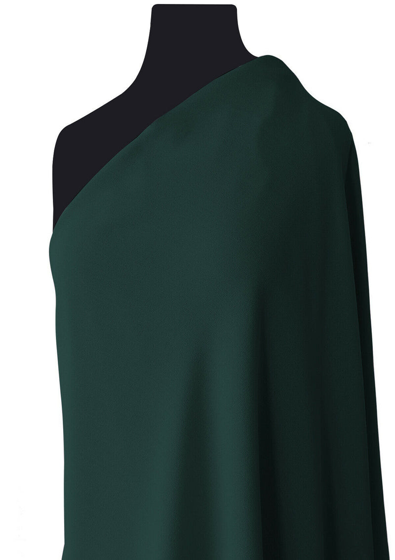 High Twist Crepe Fabric Plain 60" Textured 100% Polyester Dress/craft/fashion