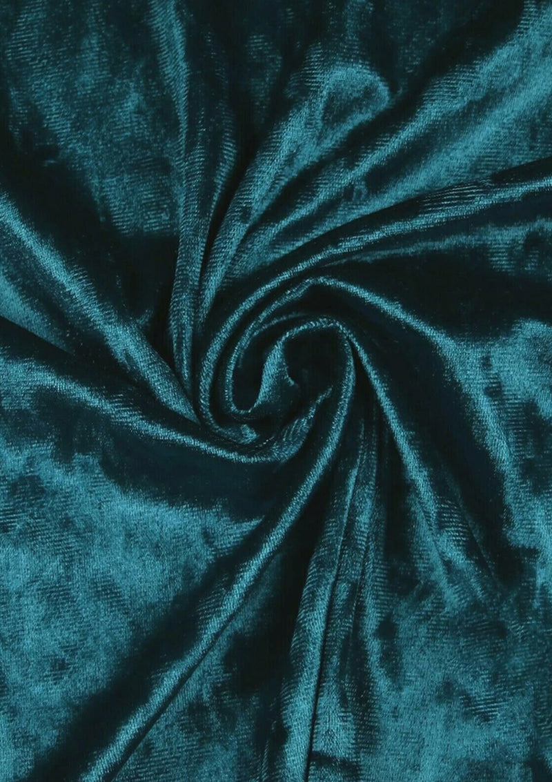 Premium Crushed Velvet 1 Way Stretch Fabric Dress Craft Wedding Cushion 60" - 150cm Wide Per Metre