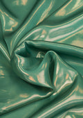Teal Green 60" Christmas Luxury Shimmer Foil Satin Fabric Nice Drape/Flow Dress Decoration