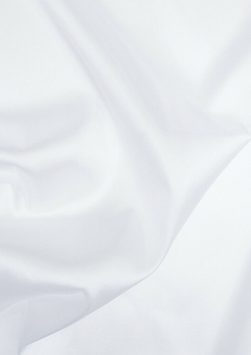 White Premium Taffeta Fabric Plain/TwoTone Colours for Dresses,Furnishing & Craft 60"
