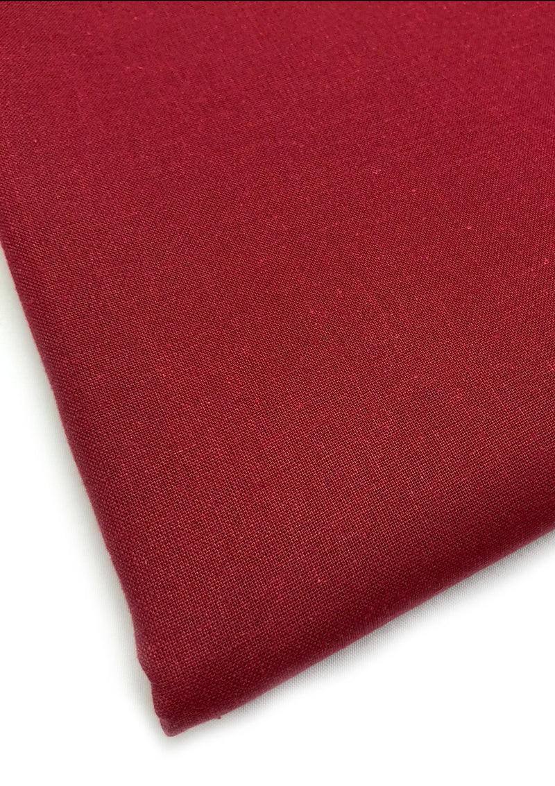 Wine 60 Square Cotton Plain Fabric 60" Extra Wide 100% Cotton Craft Sheeting Fabric Material For Dressmaking Craft Project Sewing Quilting