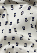 Floral Polycotton Print Fabric Blended Dyed 57" Width Crafting Dressing Material D