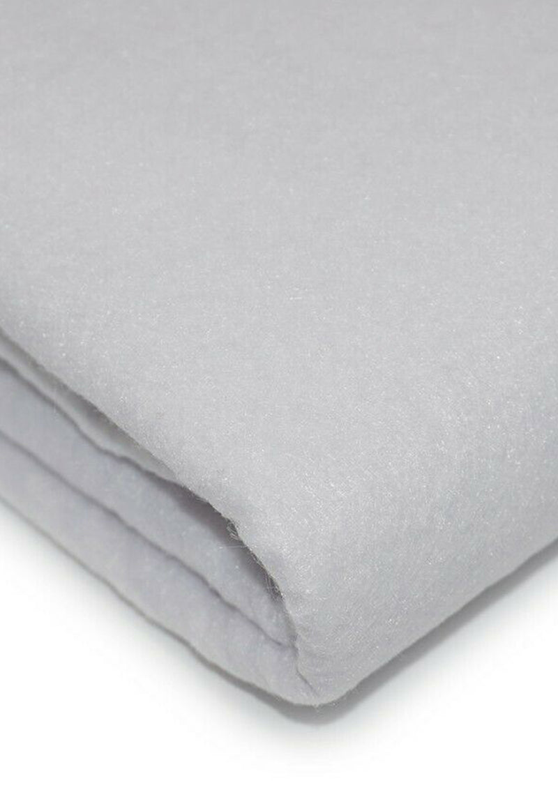 White Felt Fabric 60" (150cms) Extra Wide 1-2mm Thick for School Projects. Sewing, Decoration, Craft Supplies, Table Cover & Art Projects