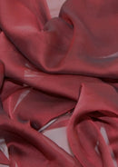 Cationic Chiffon Dress Fabric Wine Silky Touch Fashion 60" Dress, Sarong & Decoration