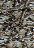 100% 45" Printed Polycotton Camouflage Print Fabric Craft/dress/facemask Use D#64