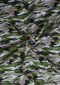 100% 45" Printed Polycotton Camouflage Print Fabric Craft/dress/facemask Use D#64