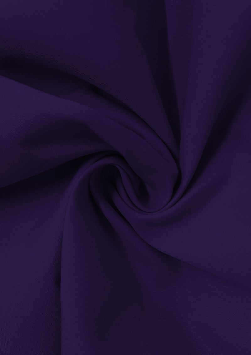 Cadbury Purple Cotton Fabric 100% Cotton Poplin Plain Oeko-Tex Certified  Fabric for Dressmaking, Craft, Quilting & Facemasks 45" (112 cms) Wide Per Metre
