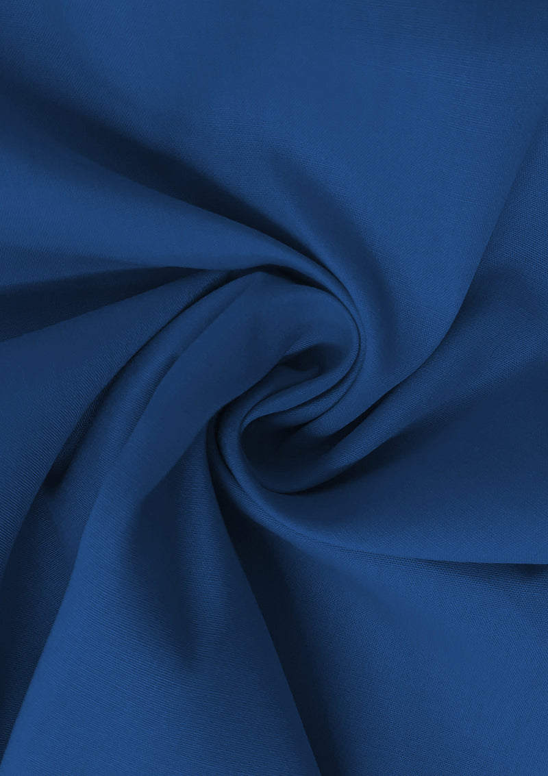 Polycotton Plain Fabric 45" Wide Blended (Dark Colours) Lightweight For Craft, Dress & Uniforms