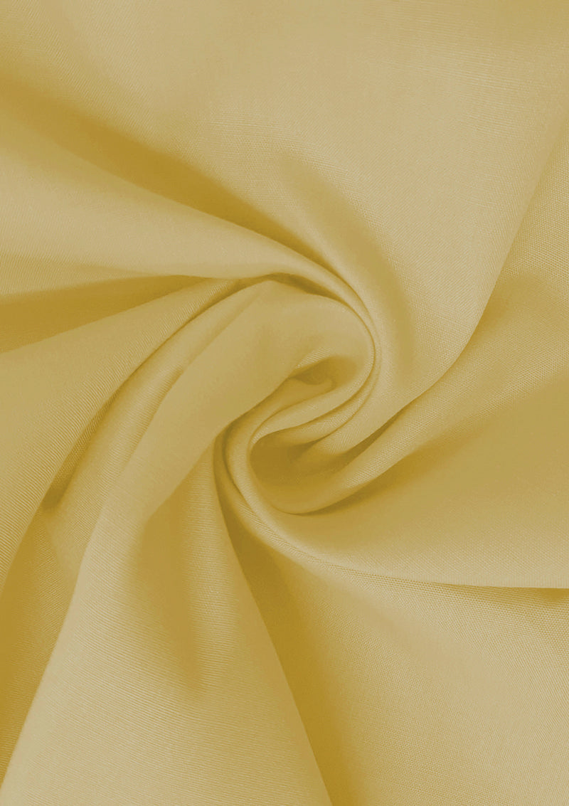 Cream PolyCotton Fabric 65/35 Blended Dyed Premium Fabric 45" (112cm) Wide for Craft, Dressmaking, Face Masks & NHS Uniforms