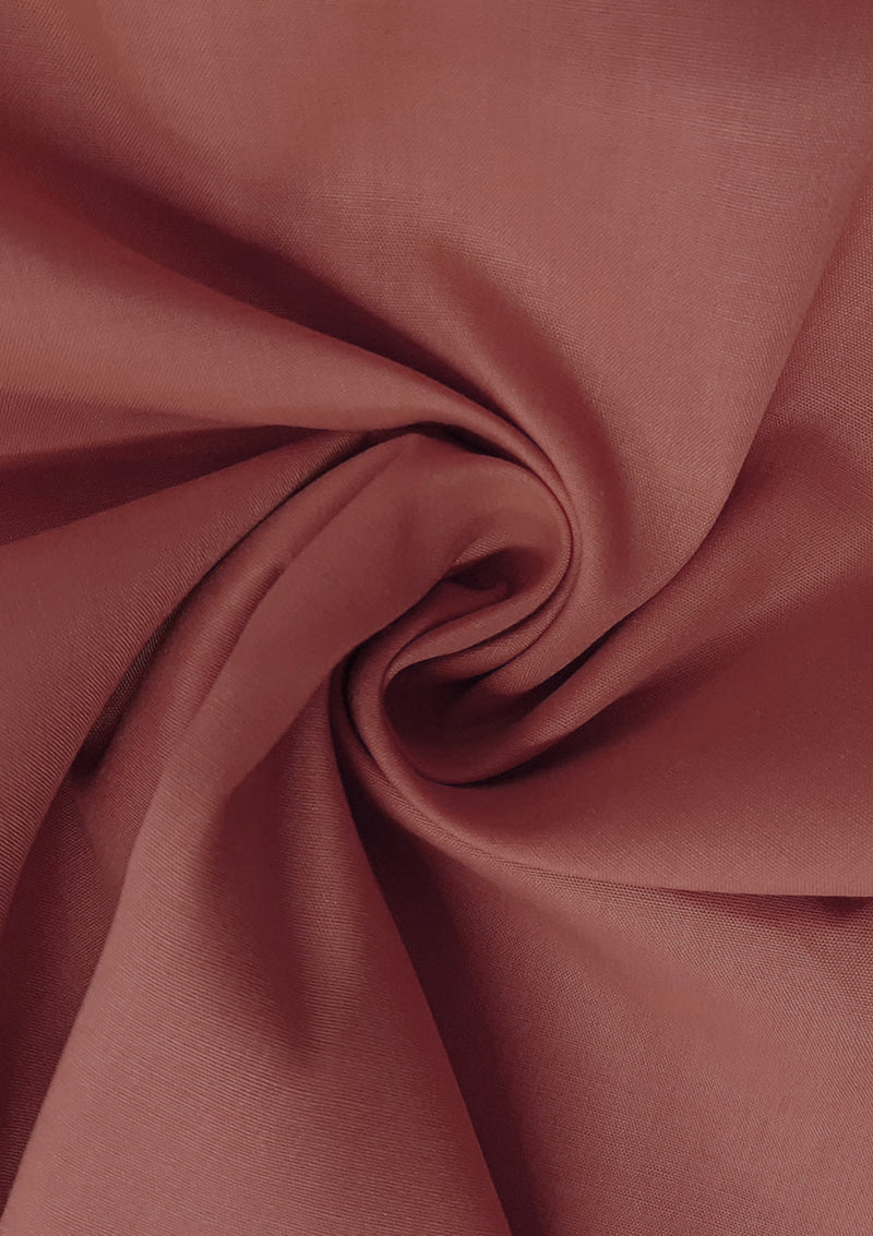 Polycotton Plain Fabric 45" Wide Blended (Medium Colours) Lightweight For Craft, Dress & Uniforms