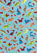 Dinosaurs Cotton Print Fabric 45" Wide Kids Craft Poplin Quilting Dressing D