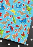 Dinosaurs Cotton Print Fabric 45" Wide Kids Craft Poplin Quilting Dressing D