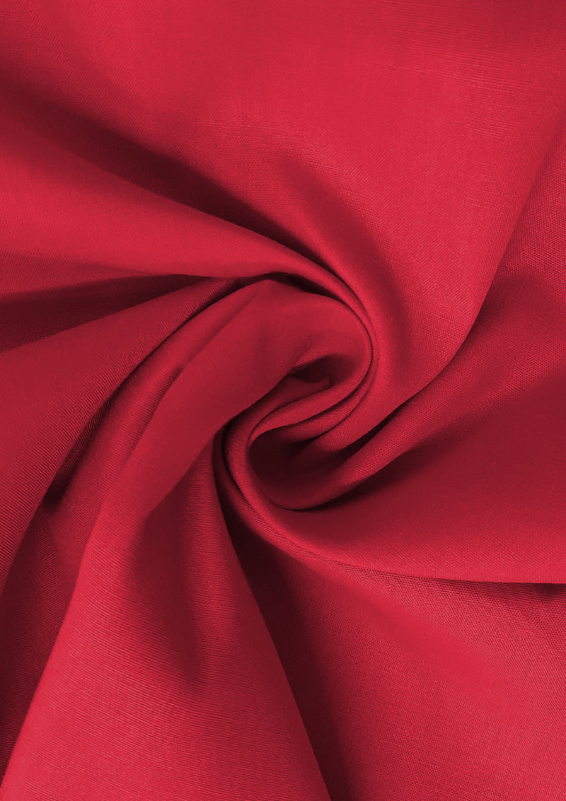 Polycotton Plain Fabric 45" Wide Blended (Medium Colours) Lightweight For Craft, Dress & Uniforms