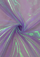 50" Rainbow Organza Pearlised Iridescent Fabric Weddings Decor