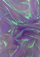 50" Rainbow Organza Pearlised Iridescent Fabric Weddings Decor