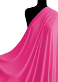 Hot Pink 60" Lycra Fabric 4-Way Stretch Nylon Spandex Swimwear, Dancewear, Decor Material