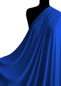 Royal Blue 60" Lycra Fabric 4-Way Stretch Nylon Spandex Swimwear, Dancewear, Decor Material