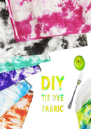 Tie Dye Print Jersey Fabric Viscose Elastane 2-Way Stretch 63" Wide Fashion Dressing - Orange