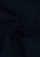 Navy Blue Cotton Fabric 100% Cotton Poplin Plain Oeko-Tex Certified Fabric for Dressmaking, Craft, Quilting & Facemasks 45" (112 cms) Wide Per Metre