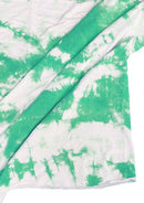 Tie Dye Print Jersey Fabric Viscose Elastane 2-Way Stretch 63" Wide Fashion Dressing - Green