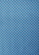 100% 45" Polycotton Blended Red Base + White Spots 5mm Print D