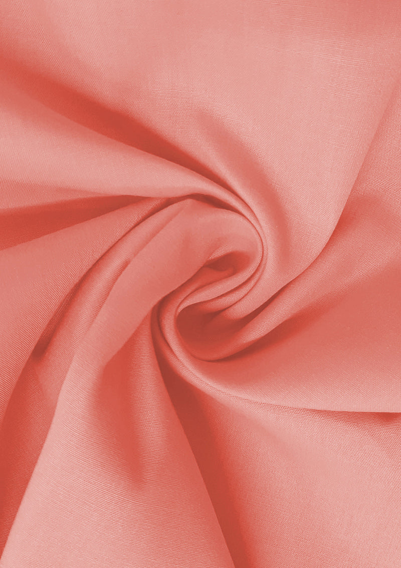 Polycotton Plain Fabric 45" Wide Blended (Light Colours) Lightweight For Craft, Dress & Uniforms