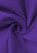 Purple Cotton Fabric 100% Cotton Poplin Plain Oeko-Tex Certified Fabric for Dressmaking, Craft, Quilting & Facemasks 45" (112 cms) Wide Per Metre