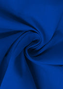 Royal Blue PolyCotton Fabric 65/35 Blended Dyed Premium Fabric 45" (112cm) Wide for Craft, Dressmaking, Face Masks & NHS Uniforms