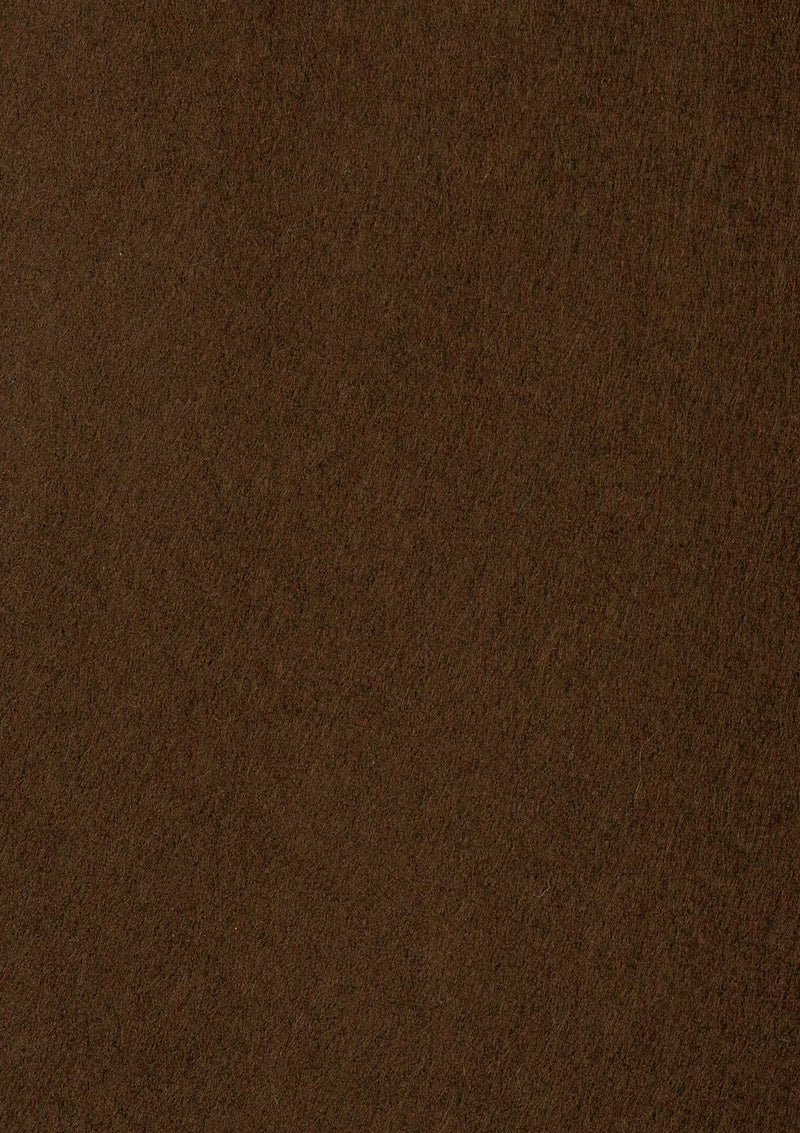 Burnt Sienna Felt Fabric Baize 100% Acrylic Material Arts Crafts Sewing Decoration 1mm Thickness | 100cm x 45cm Wide | Sold by The Metre & Roll