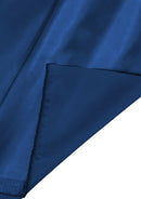 Royal Blue Waterproof Fabric Polyurethane Coated 60" Width Polyester Outdoor Material
