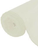 Off White Waterproof Fabric Polyurethane Coated 60" Width Polyester Outdoor Material