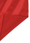 Red Waterproof Fabric Polyurethane Coated 60" Width Polyester Outdoor Material