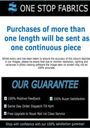 Calico ExtraWide Fabric Natural 94"/235cm Woven 100% Cotton for Upholstery & Craft