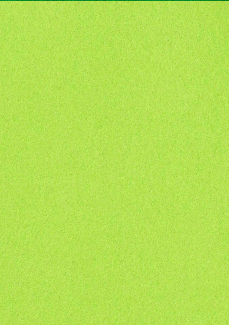 Zest Felt Fabric Baize 100% Acrylic Material Arts Crafts Sewing Decoration 1mm Thickness | 100cm x 45cm Wide | Sold by The Metre & Roll